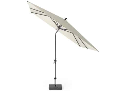 Riva parasol 250x250 cm ecru met kniksysteem