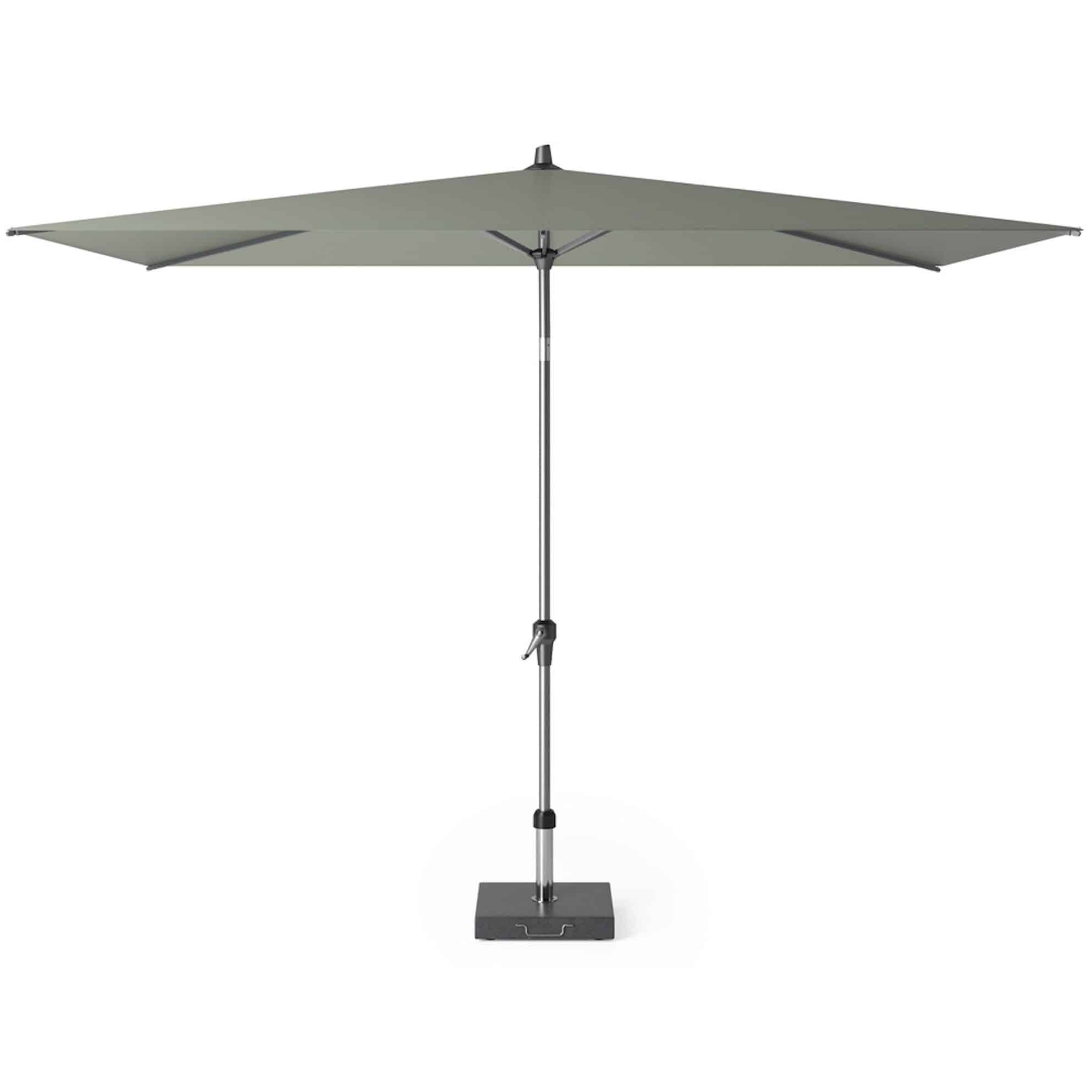 riva parasol 300×200 cm olijf met kniksysteem