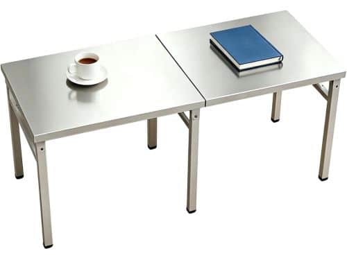Roestvrijstalen Tafel - Werkbank Klaptafel - Keuken Voorbereiding - Ruim