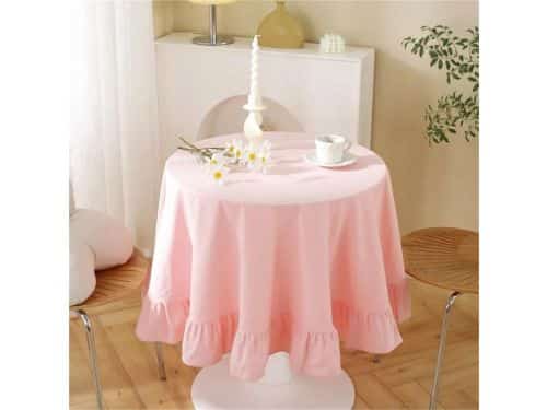 Rond Tafelkleed - Buitenkleed Tafel - Feestelijke Decoratie - Antislip