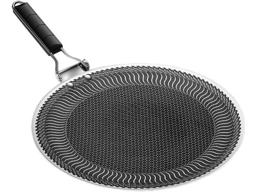 Ronde Bakplaat - Grillplaat Handvat - Buiten Koken - Antiaanbak