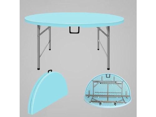 Ronde klaptafel - Draagbare tafel - Kamperen en tuin