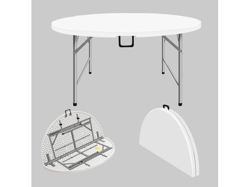 Ronde Klaptafel - Draagbare Tafel - Outdoor Gebruik - Hoge