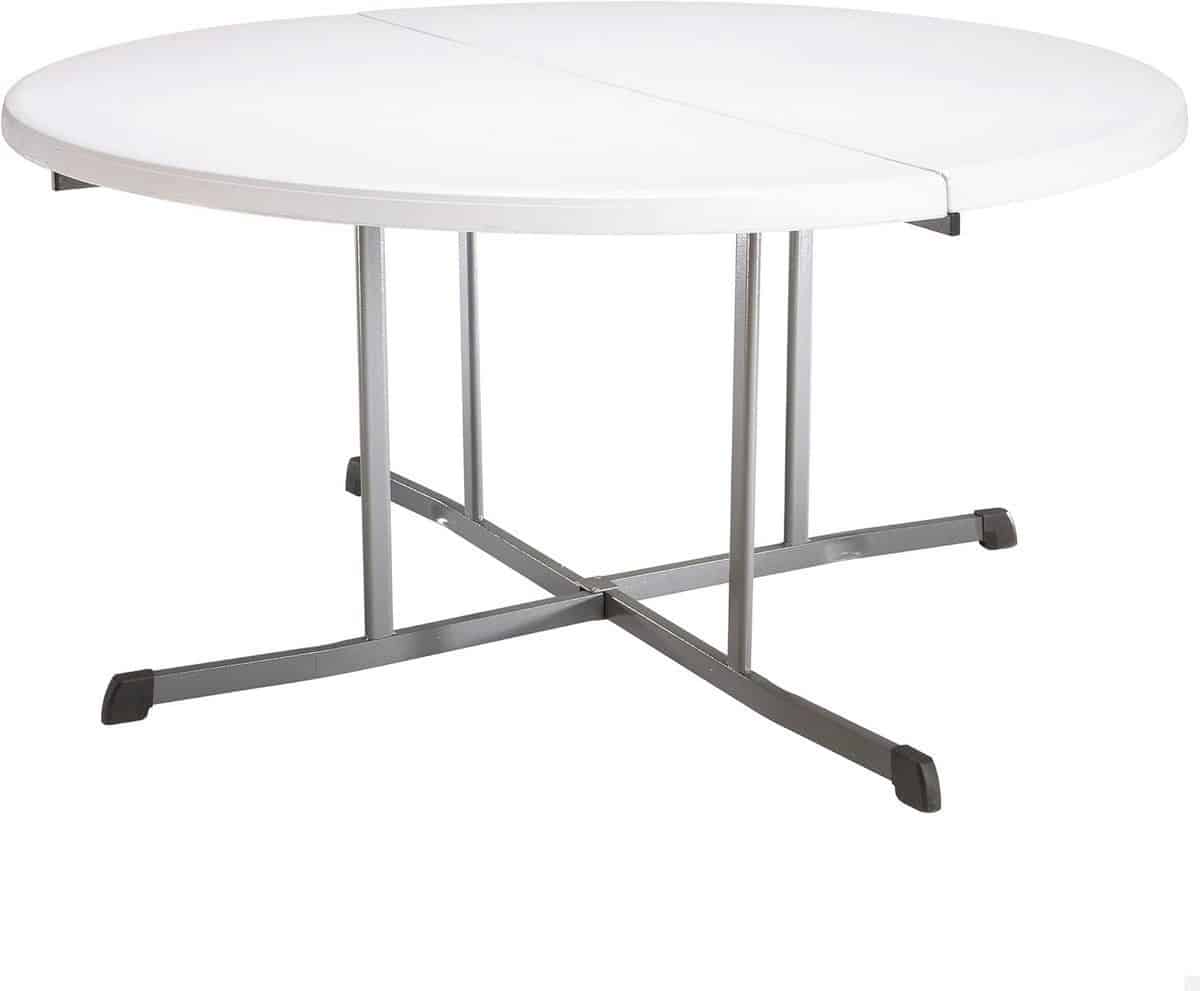 ronde klaptafel feesttafel tuinmeubel buitenfeest organiseren ultra robuust