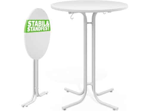 Ronde Statafel - Klaptafel Feesttafel - Feestelijke Receptie - Inklapbaar
