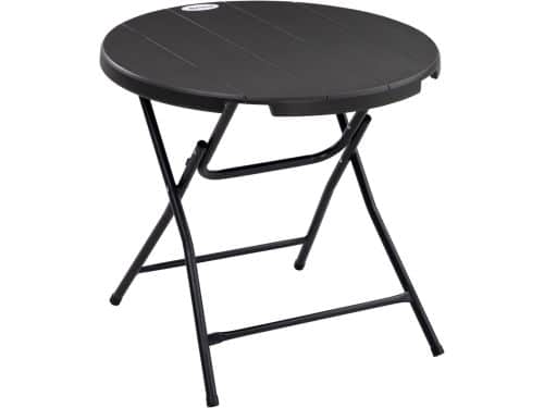 Ronde tuintafel Ø80 cm - Opvouwbare bijzettafel voor 4 personen