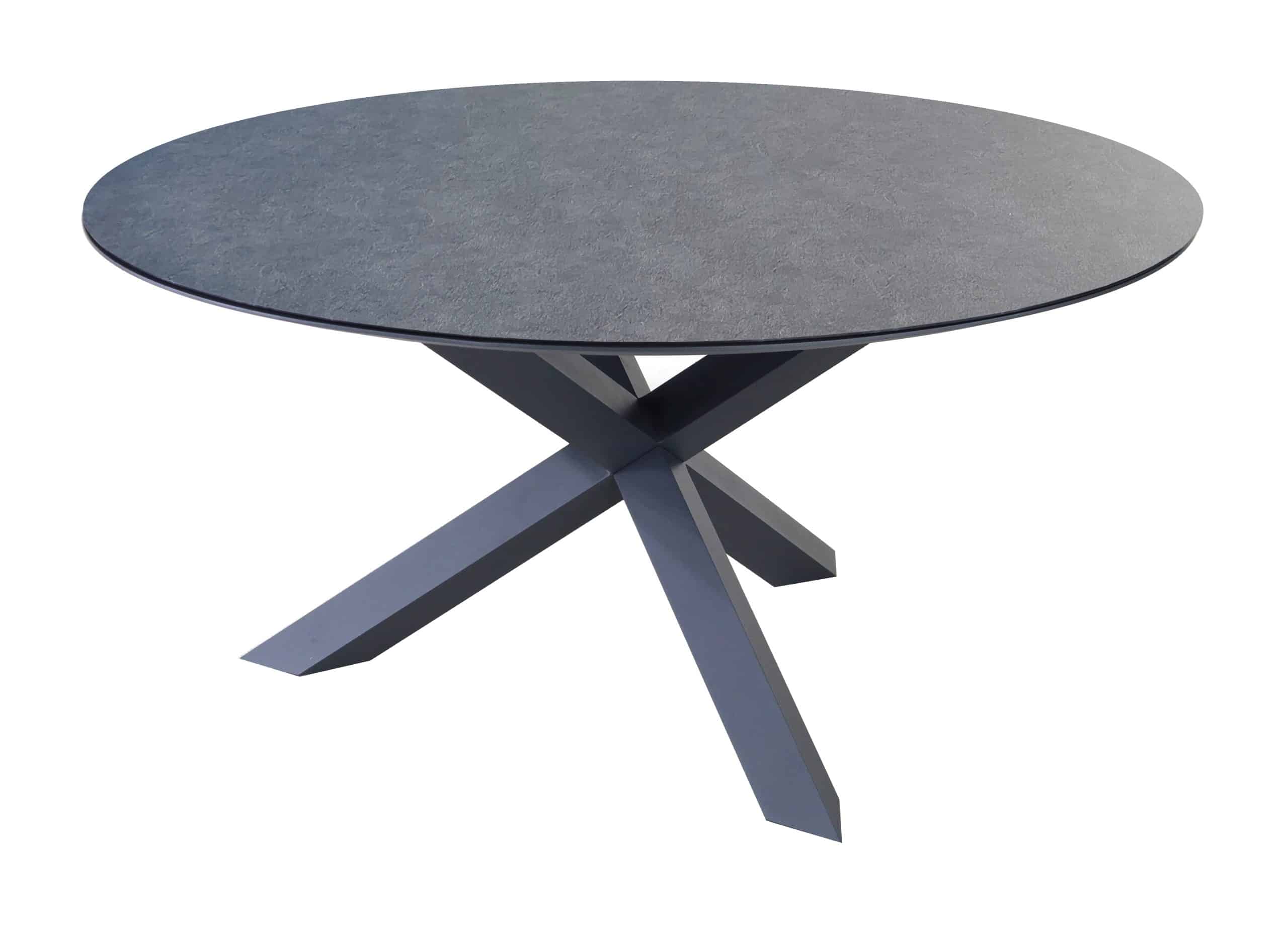 rotonda tuintafel 120 cm rond antraciet