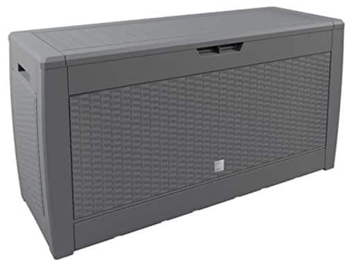 Ruimtebesparende Opbergbox met Wielen - 310 Liter Tuinbox voor Kussens