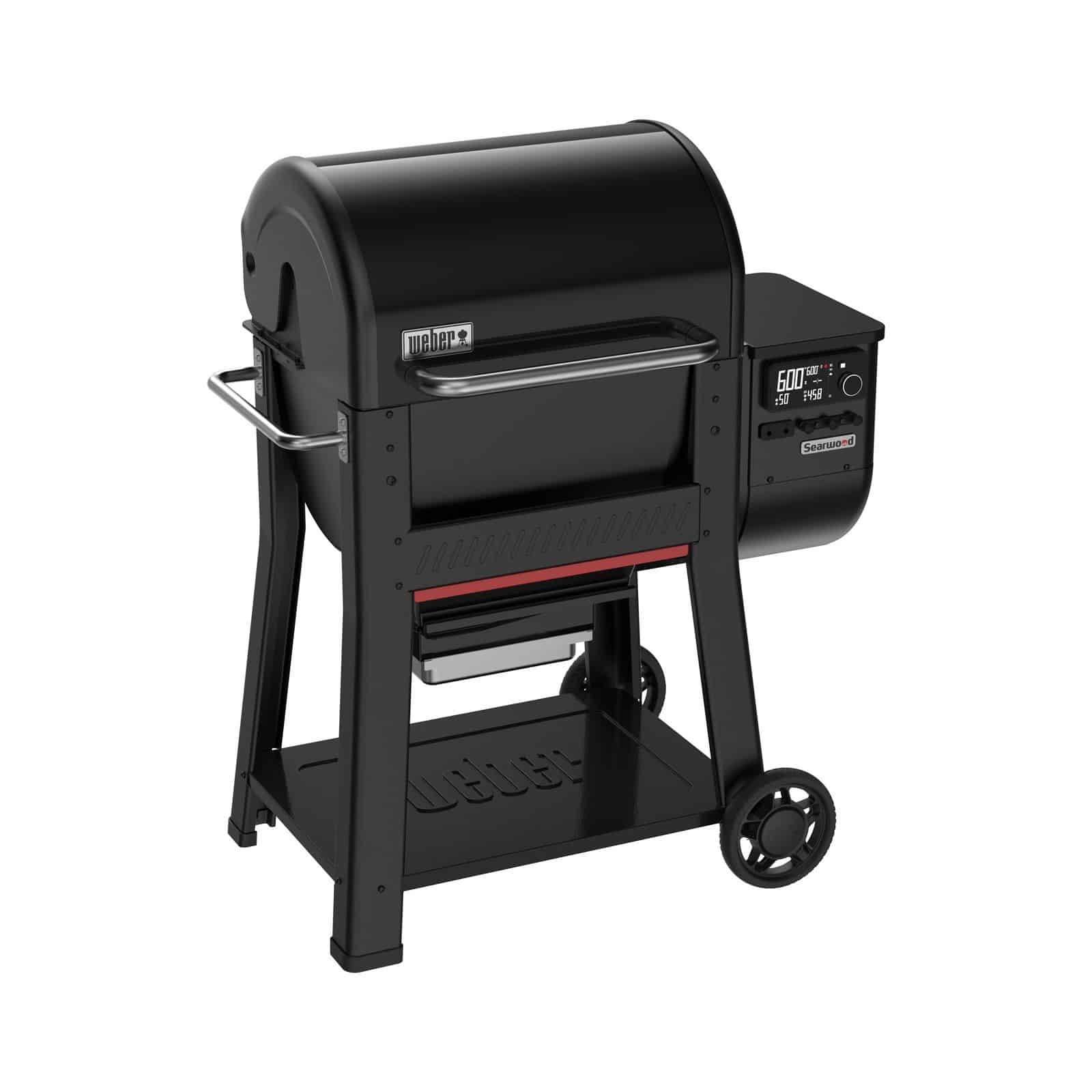 searwood 600 pelletgrill zwart bbq weber weber