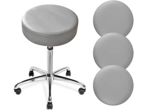 Set van 4 Ronde Krukhoezen Waterdicht PU Elastisch Universele Barkruk