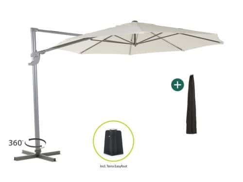 Shadowline Francisco zweefparasol ø330cm - Laagste prijsgarantie!