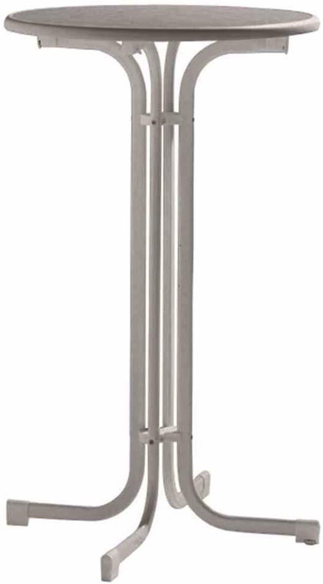 sieger 237/g party klaptafel met mecalit pro plaat Ø 70 cm
