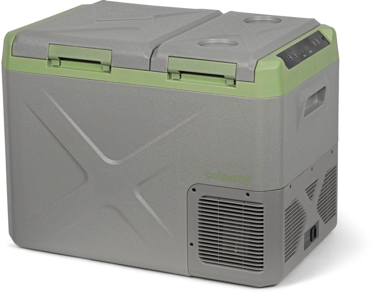 snelshoppen e dual zone elektrische compressor koelkast 32 liter