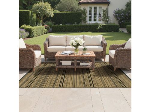 SnelShoppen - GENIMO Buitenkleed 180x270 cm, Waterdicht Reversible Tuinmat