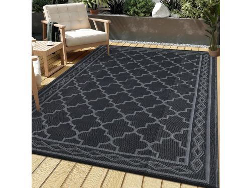 SnelShoppen - Waterdichte Buitenkleed 150 x 240 cm, Omkeerbaar Plastic