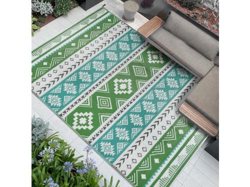 SnelShoppen - Waterproof Tuin- en Terras Tapijt - Recyclebaar Plastic