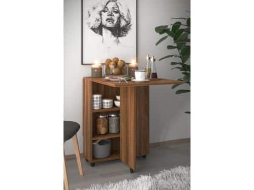 Solidchoice- Eettafel Opvouwbaar - Inklapbare Tafel - Ruimtebesparend - Modern