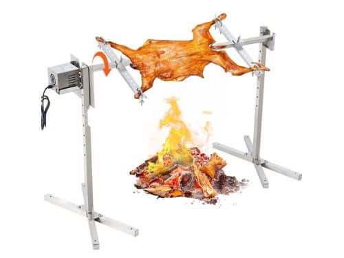 Spitgrill voor lam, speenvarken en geit - BBQ Draaispit