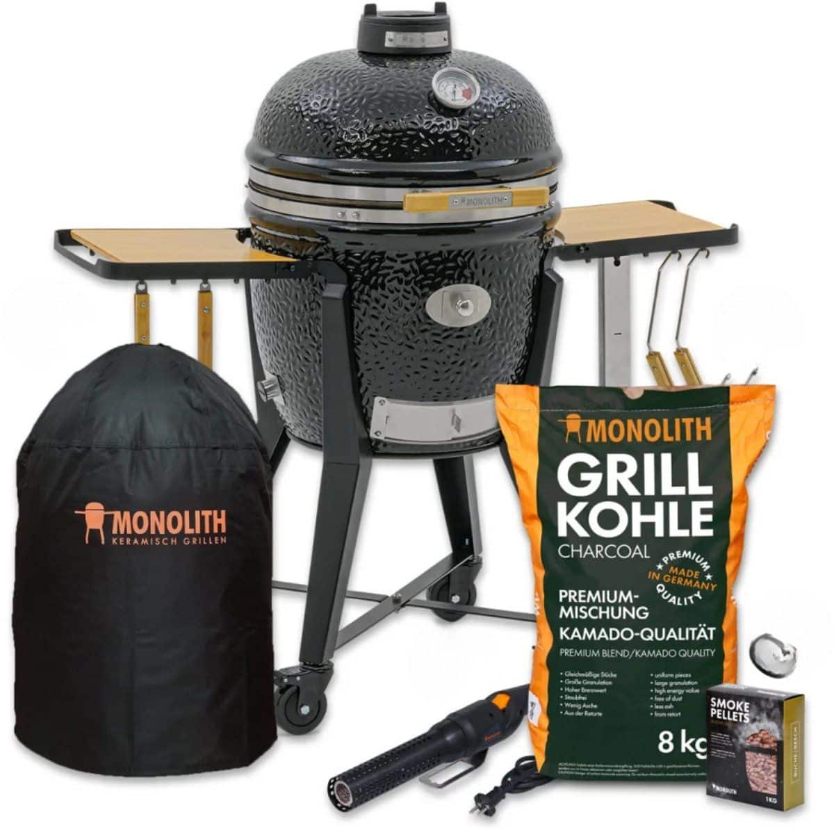 starterset monolith kamado two.55 (classic)