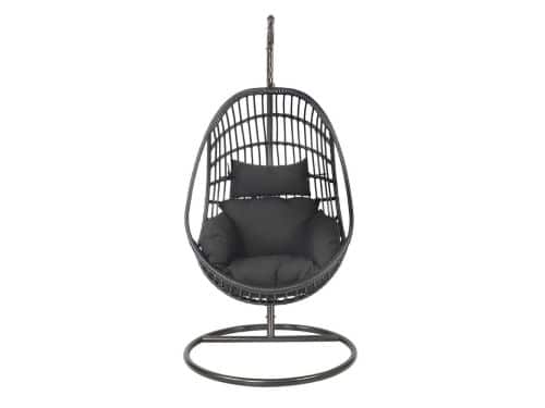 Sturdy hangstoel zwart