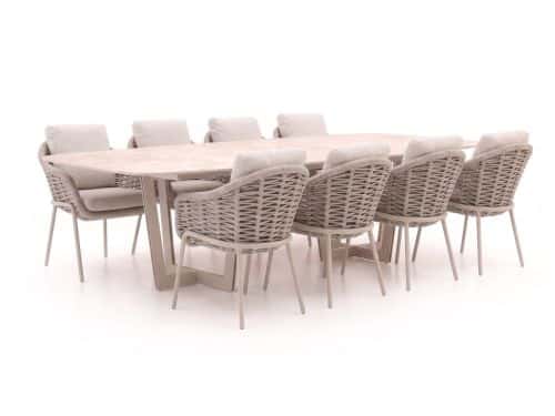 SUNS Casto/Palermo 280cm dining tuinset 9-delig - Laagste prijsgarantie!