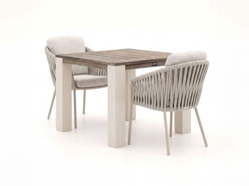SUNS Nappa/ROUGH-X 100cm dining tuinset 3-delig - Laagste prijsgarantie!