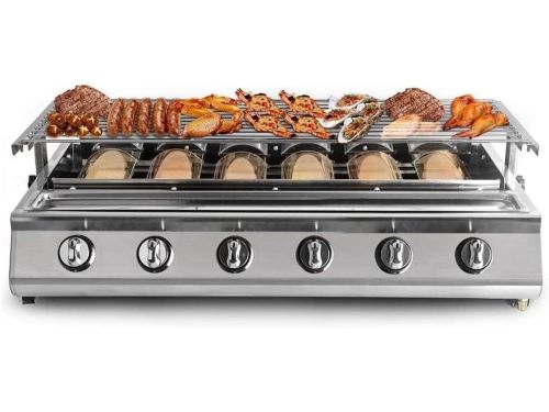 Tafelblad Gas BBQ Grill - Compacte Grill - Buiten Koken