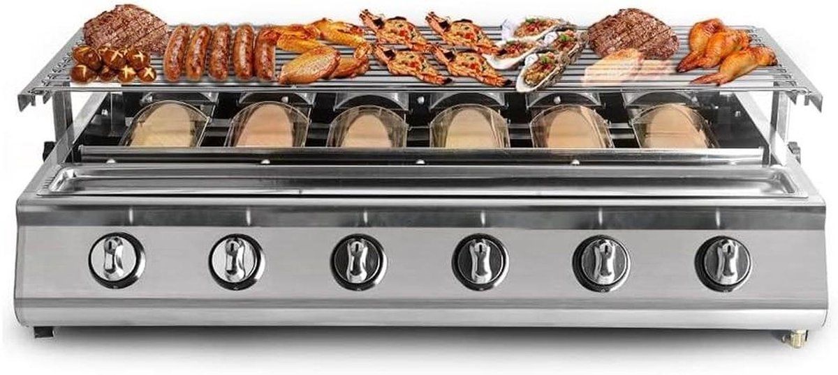 tafelblad gas bbq grill compacte grill buiten koken