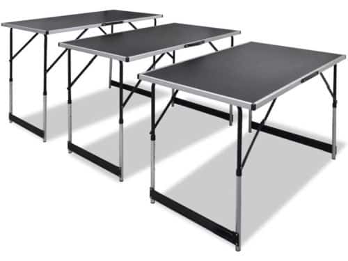 Tafelset - Werktafel Klaptafel - Behangen Feesten Klussen - 4-voudig