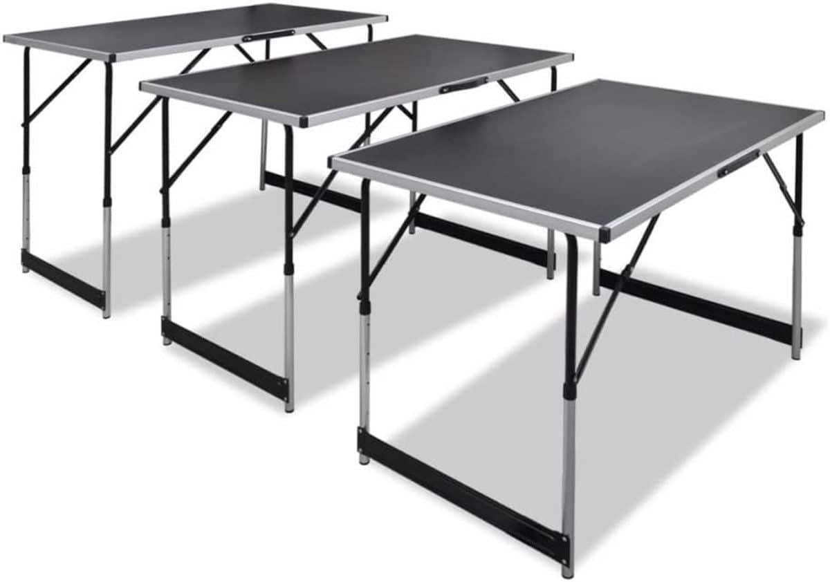 tafelset werktafel klaptafel behangen feesten klussen 4 voudig