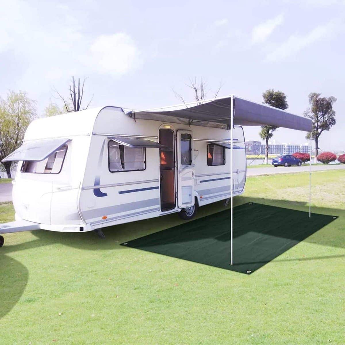 tenttapijt campingmat buitenkleed kamperen comfort waterdoorlatend ademend