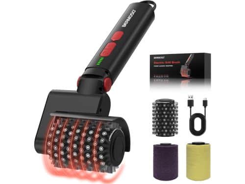 Thijox - Elektrische Grillborstel - Oplaadbare USB-BBQ-Reiniger met 3 standen
