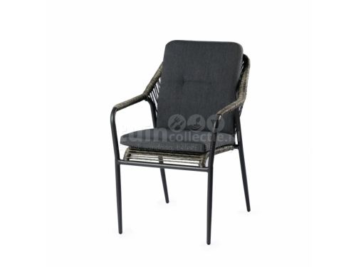 Tierra Outdoor Dining Tuinstoel Cortez Charcoal