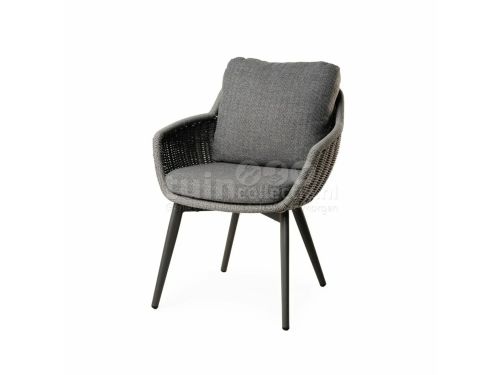 Tierra Outdoor Dining Tuinstoel Hugo Charcoal