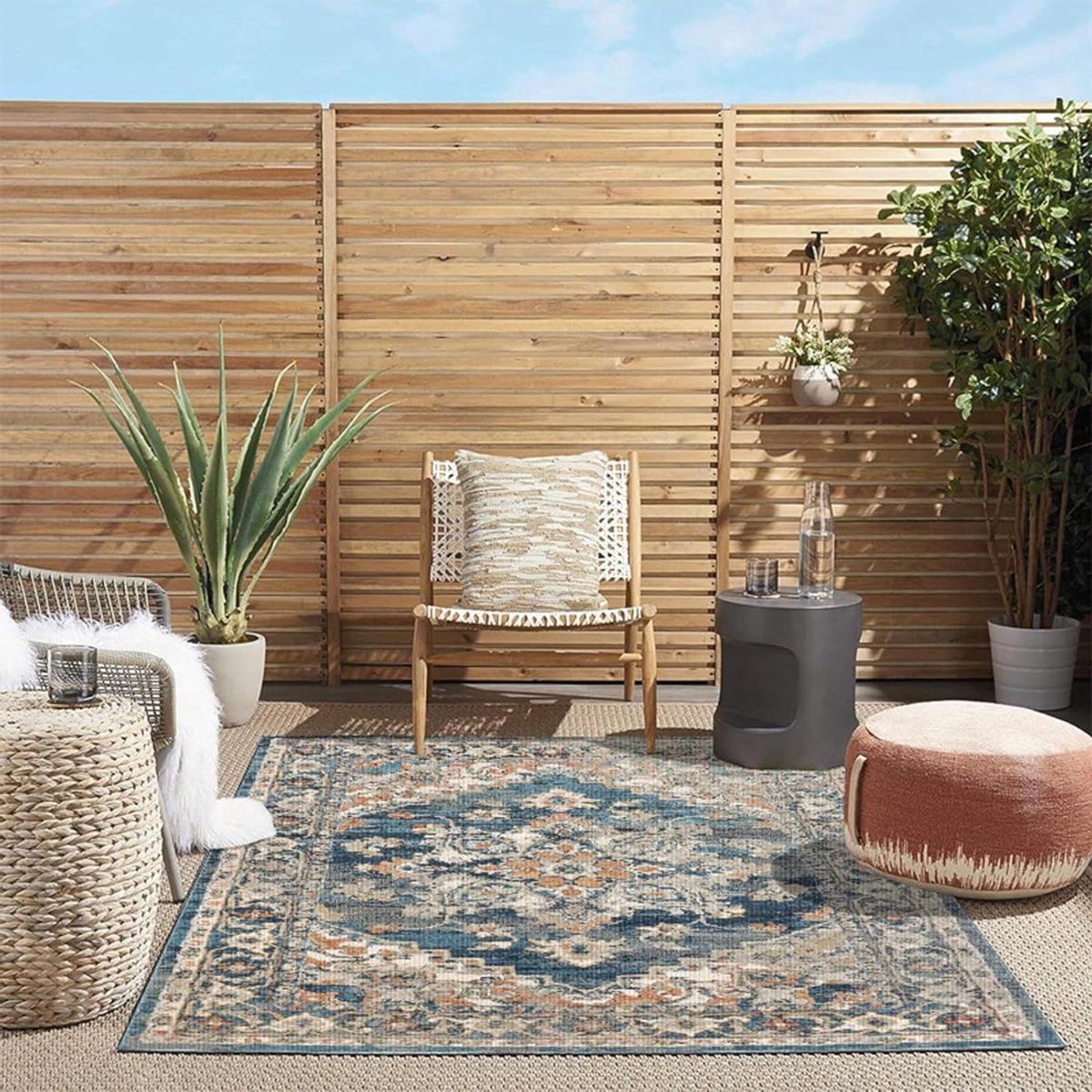 tuin tapijt buitenkleed buiten zitten waterdicht non slip