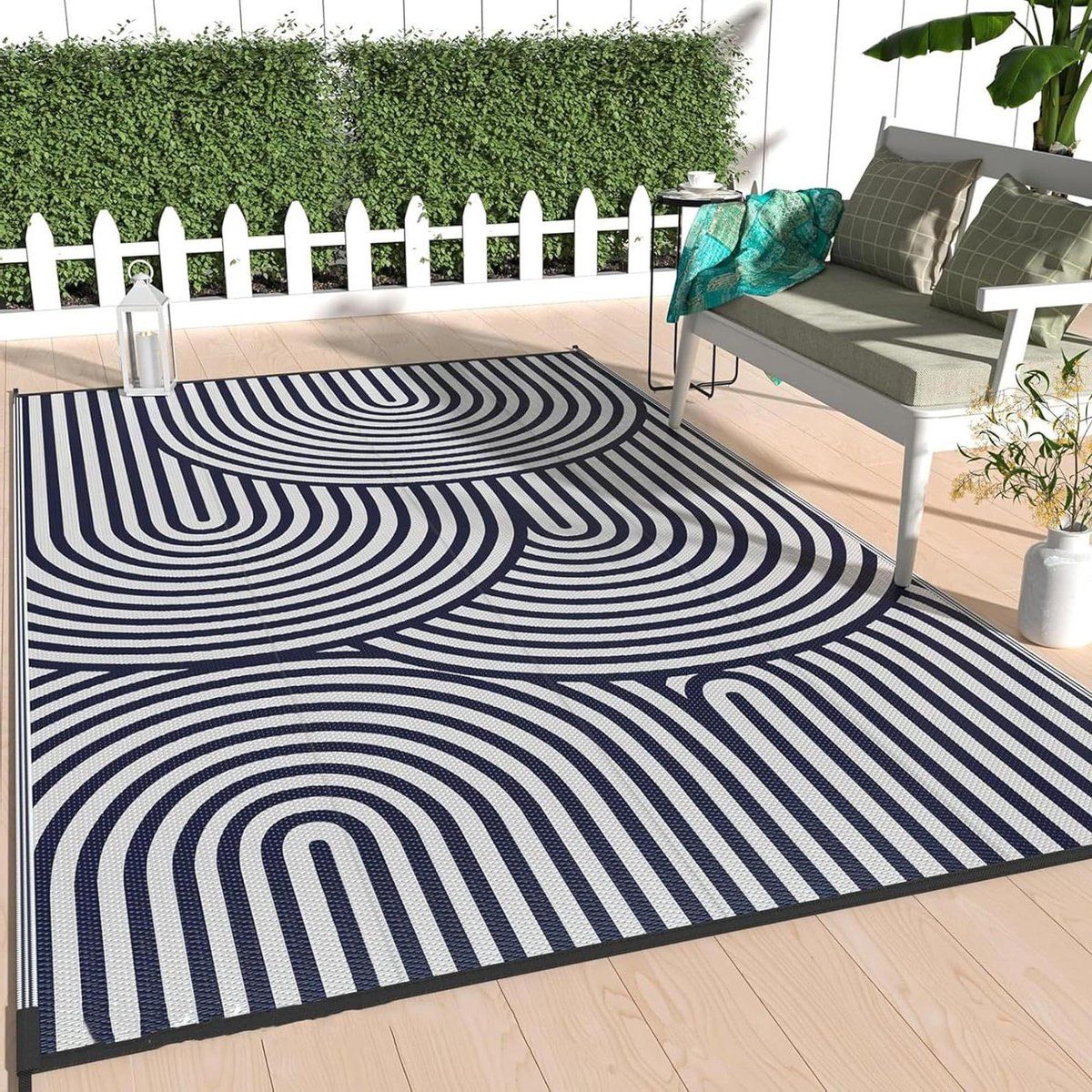tuintapijt waterdicht terrasmat buitenkleed buiten leven antislip