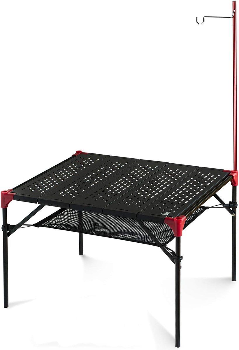 uitschuifbare klaptafel compacte tafel kamperen en buiten