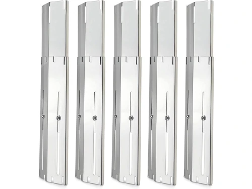 Universele RVS Grill Warmteverdelers Verstelbaar voor Gas BBQ (5 Stuks)