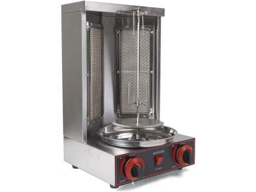 Verticaal elektrische grill voor BBQ en döner, 3000W
