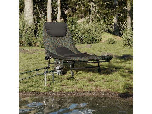 Visbed - Campingstoel Ligbed - Vissen Buitenactiviteiten - Verstelbare Poten