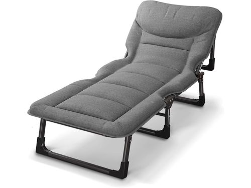 Vouwbare Loungestoel - Relaxstoel Ligbed - Buiten Ontspannen - Verstelbare