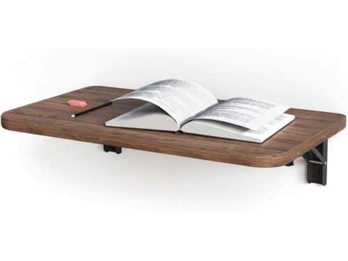 Vouwbureau Wandmontage - Klaptafel Drijvend - Ruimte Besparen - Massief