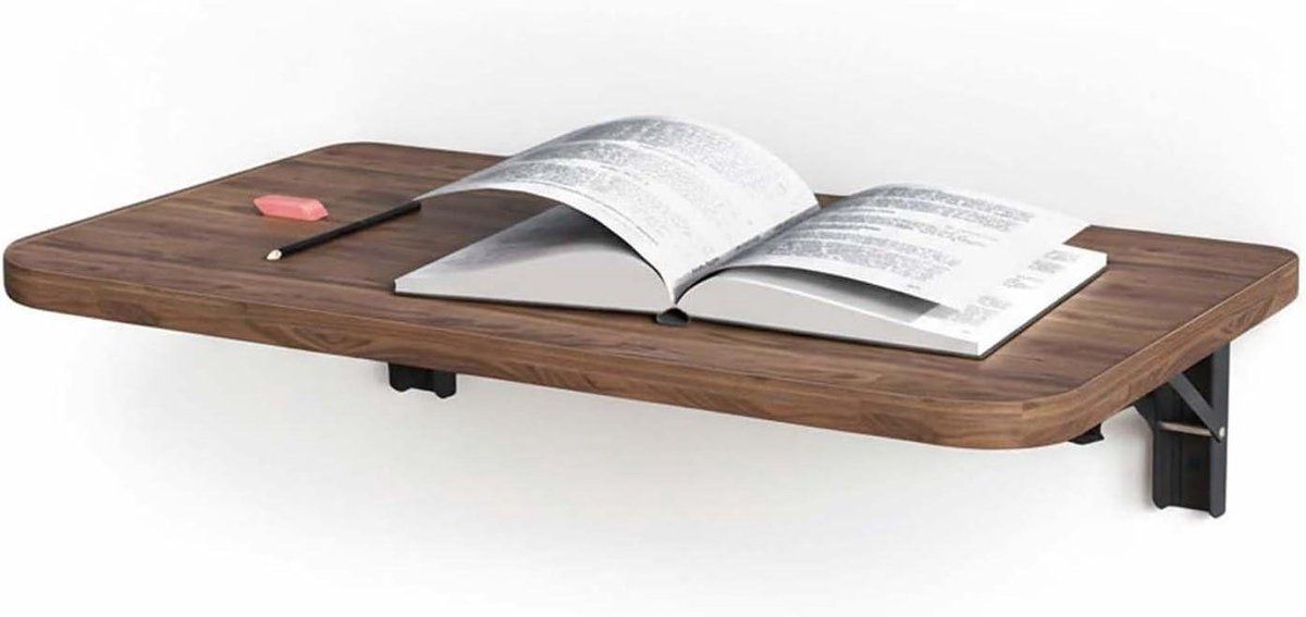 vouwbureau wandmontage klaptafel drijvend ruimte besparen massief