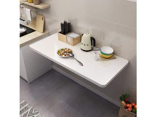 Vouwtafel - Wandtafel Klaptafel - Ruimte Besparen - Stabiel Metalen