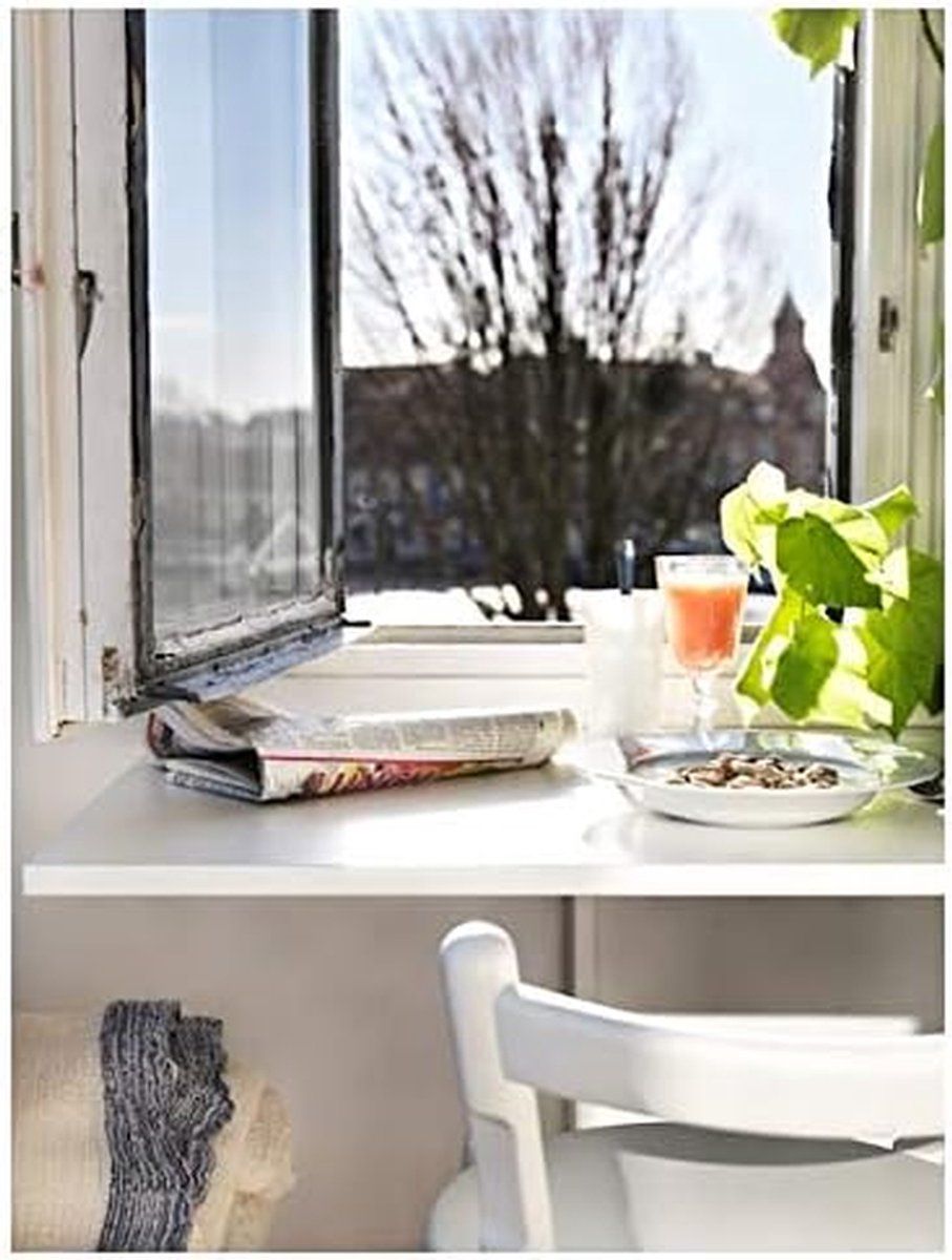 wandtafel klaptafel ruimtebesparing duurzaam materiaal 74×60