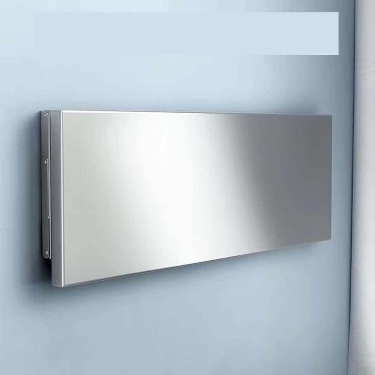 wandtafel klaptafel ruimtebesparing voedselveilig rvs 110x40cm