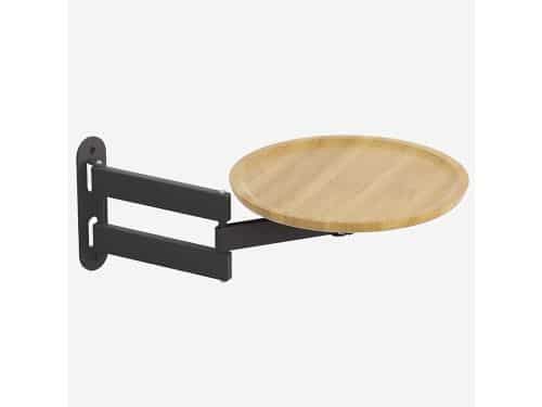 Wandtafel Rond - Klaptafel Inklapbaar - Ruimte Besparen - 360°