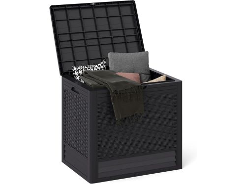 Waterdichte Opbergbox 96L voor Buiten en Terras - Sluitbaar Opbergmeubel