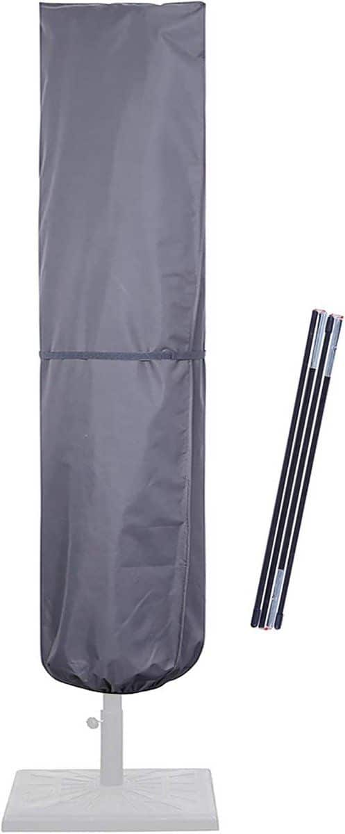 waterdichte parasolhoes met stang voor parasols van 7 tot 11