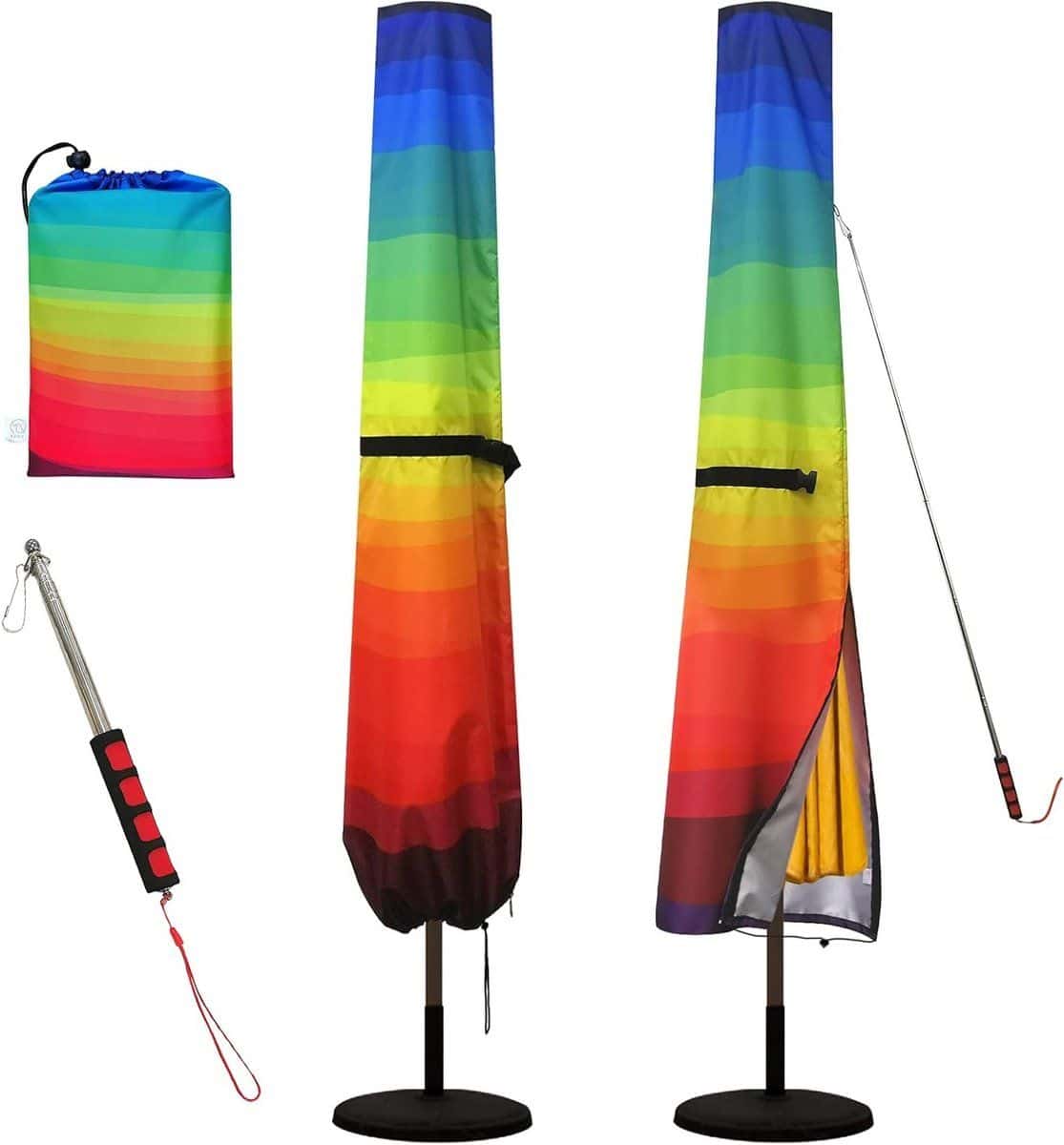 waterdichte parasolhoes van 420d oxford stof, geschikt voor 2.4m tot